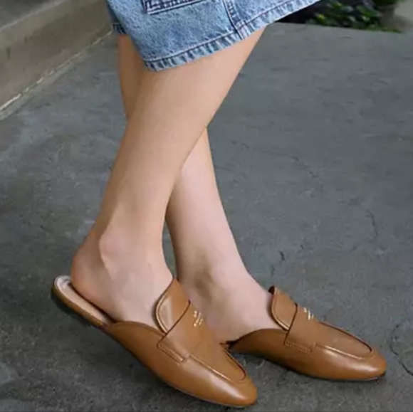 Coach Samie Classic Slide Slip-on Leather Neutral Casual Women's sz 9 - Picture 12 of 12